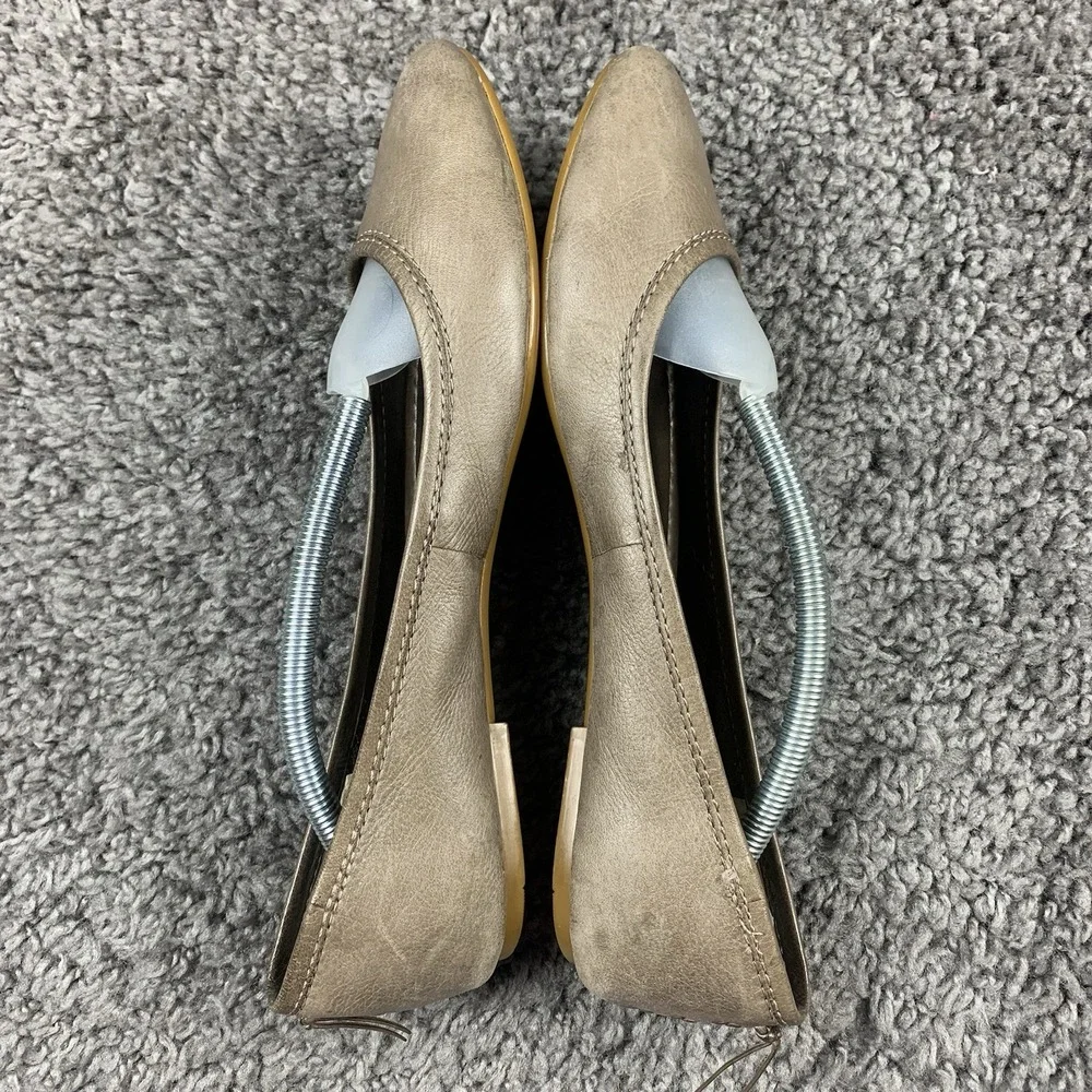 Frye Women's Sz 9 Regina Ballet Flats Slip On Leather Pointed Toe Casual